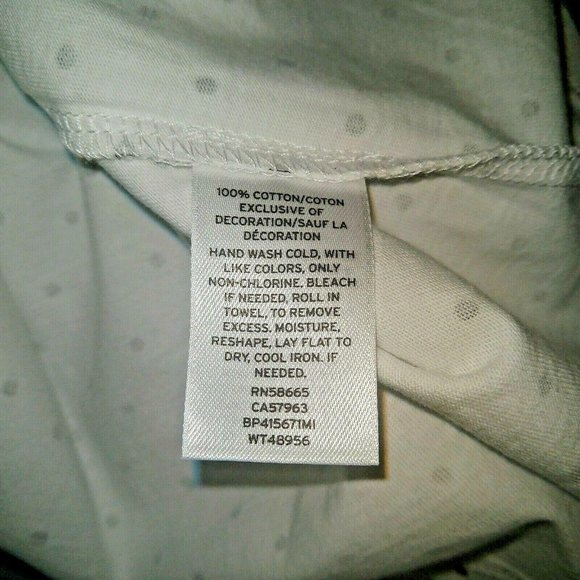 BP Womens Top Size Medium Polka Dot Scoop Neck NWOT - Picture 6 of 6